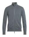 Armani Exchange Man Cardigan Grey Size L Cotton In Gray