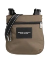 Armani Exchange Man Cross-body Bag Military Green Size - Polyamide In Green