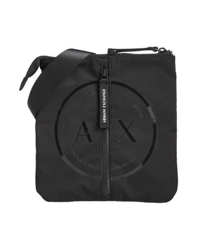 Armani Exchange Man Cross-body Bag Black Size - Polyester