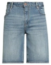 Armani Exchange Man Denim Shorts Blue Size 33 Cotton, Polyester, Viscose, Elastane
