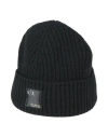 Armani Exchange Man Hat Black Size Onesize Wool, Polyamide
