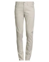 Armani Exchange Man Jeans Beige Size 31w-32l Cotton, Elastane In Gray
