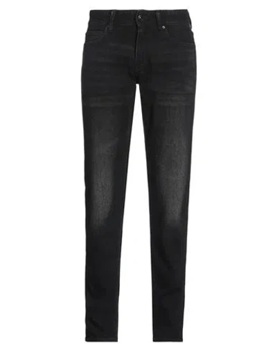 Armani Exchange Man Jeans Black Size 30 Cotton, Polyester, Viscose, Elastane