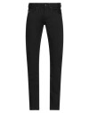 Armani Exchange Man Jeans Black Size 33 Cotton, Polyester, Viscose, Elastane In Black