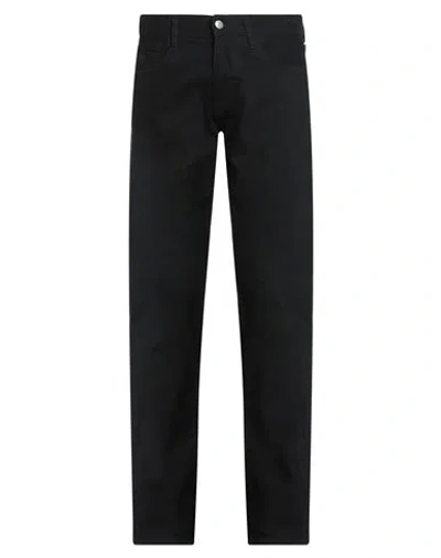 Armani Exchange Man Jeans Black Size 33w-32l Cotton, Elastane