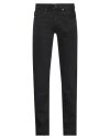 Armani Exchange Man Jeans Black Size 32 Cotton, Polyester, Viscose, Elastane In Black