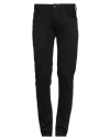 Armani Exchange Man Jeans Black Size 32 Cotton, Polyester, Viscose, Elastane In Black