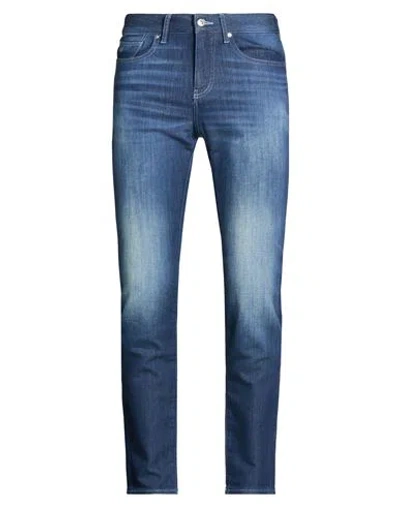 Armani Exchange Man Jeans Blue Size 28 Cotton, Polyester, Elastane