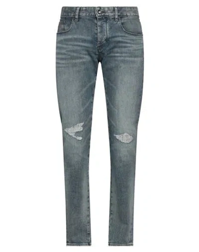 Armani Exchange Man Jeans Blue Size 28 Cotton, Polyester, Elastane