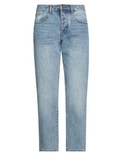 Armani Exchange Man Denim Pants Blue Size 38 Cotton