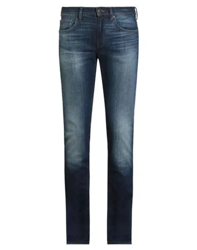 ARMANI EXCHANGE ARMANI EXCHANGE MAN JEANS BLUE SIZE 29 COTTON, ELASTANE
