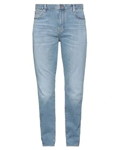 Armani Exchange Man Jeans Blue Size 30 Cotton, Elastane