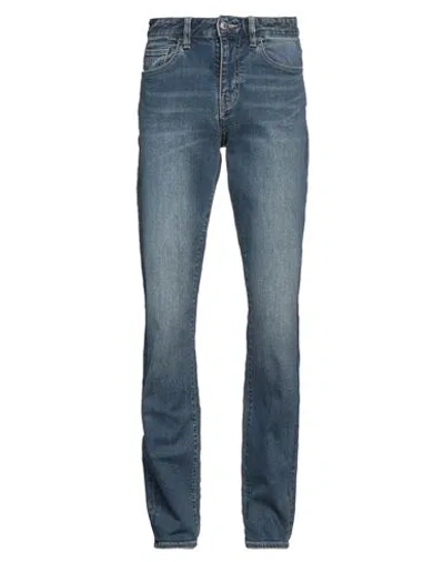 Armani Exchange Man Jeans Blue Size 29w-32l Cotton, Elastane