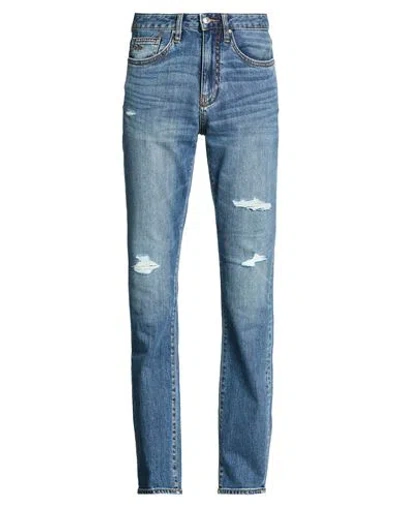 Armani Exchange Man Jeans Blue Size 29w-32l Cotton, Elastane