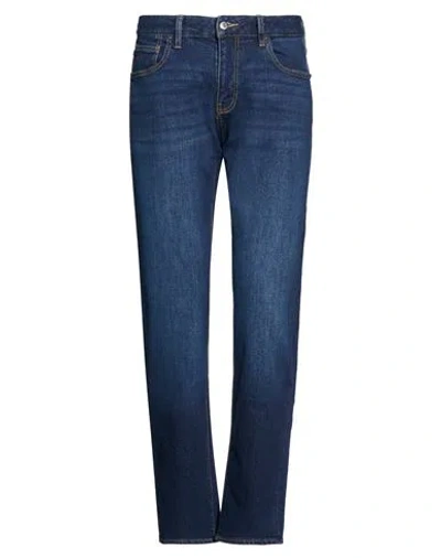 Armani Exchange Man Jeans Blue Size 30 Cotton, Elastane