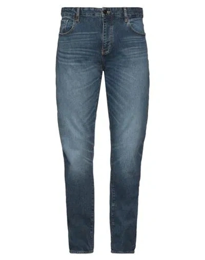 Armani Exchange Man Jeans Blue Size 30 Cotton, Elastane