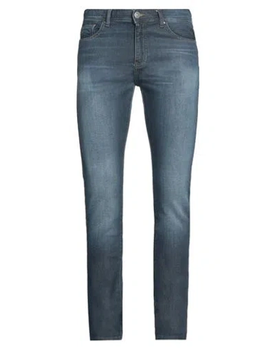 Armani Exchange Man Jeans Blue Size 30 Cotton, Polyester, Elastane