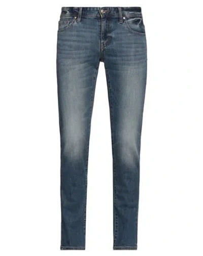 ARMANI EXCHANGE ARMANI EXCHANGE MAN JEANS BLUE SIZE 28 COTTON, POLYESTER, ELASTANE
