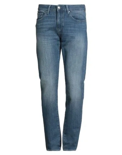 Armani Exchange Man Jeans Blue Size 31 Cotton, Polyester, Elastane