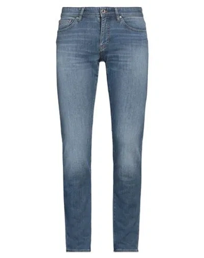 Armani Exchange Man Jeans Blue Size 31 Cotton, Polyester, Elastane