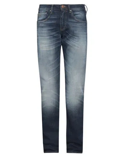 Armani Exchange Man Jeans Blue Size 31w-32l Cotton, Elastane
