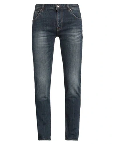 ARMANI EXCHANGE ARMANI EXCHANGE MAN JEANS BLUE SIZE 30 COTTON, ELASTANE