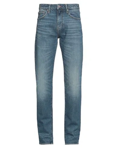 Armani Exchange Man Jeans Blue Size 32 Cotton, Lyocell, Elastane