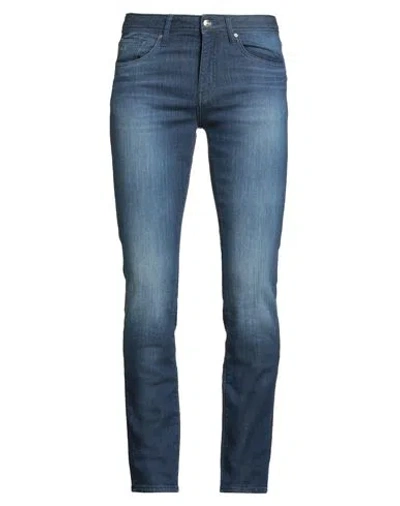 ARMANI EXCHANGE ARMANI EXCHANGE MAN JEANS BLUE SIZE 32 COTTON, POLYESTER, ELASTANE