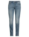 Armani Exchange Man Jeans Blue Size 32 Cotton, Polyester, Elastane In Blue