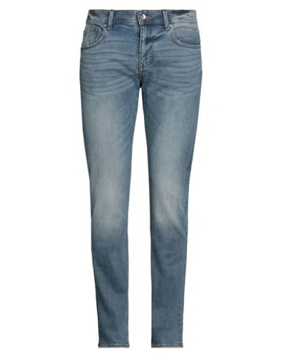 Armani Exchange Man Jeans Blue Size 32 Cotton, Polyester, Elastane