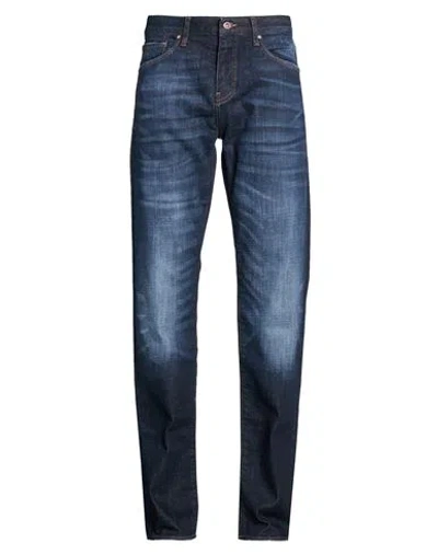 Armani Exchange Man Jeans Blue Size 32w-32l Cotton, Elastane