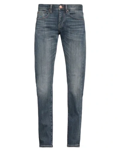 Armani Exchange Man Jeans Blue Size 33 Cotton, Elastane