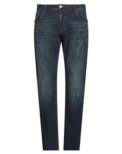 Armani Exchange Man Jeans Blue Size 33 Cotton, Elastane