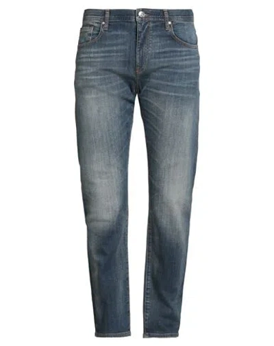 ARMANI EXCHANGE ARMANI EXCHANGE MAN JEANS BLUE SIZE 33 COTTON, ELASTANE