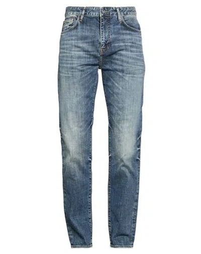 Armani Exchange Man Jeans Blue Size 33 Cotton, Elastane
