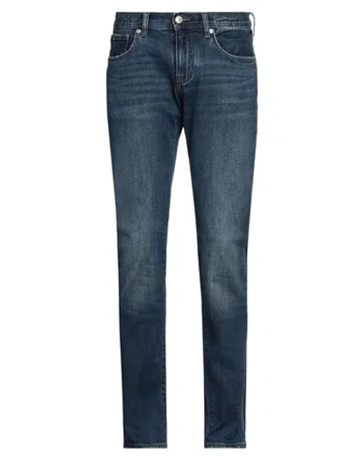 Armani Exchange Man Jeans Blue Size 30 Cotton, Elastane