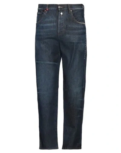 Armani Exchange Man Jeans Blue Size 31 Cotton, Elastane
