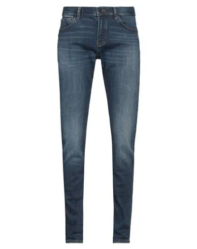 Armani Exchange Man Jeans Blue Size 34 Cotton, Polyester, Elastane