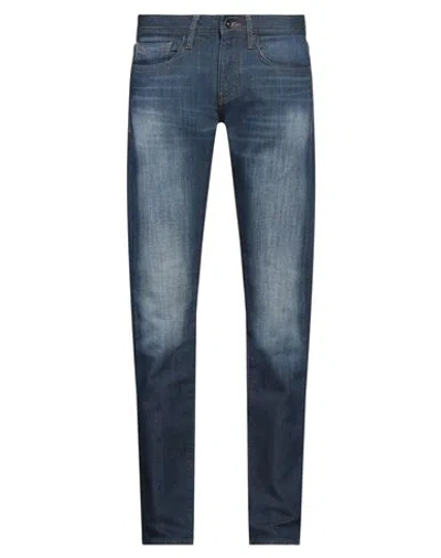Armani Exchange Man Jeans Blue Size 33 Cotton, Polyester, Elastane