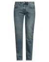 Armani Exchange Man Jeans Blue Size 30 Cotton, Polyester, Elastane In Blue
