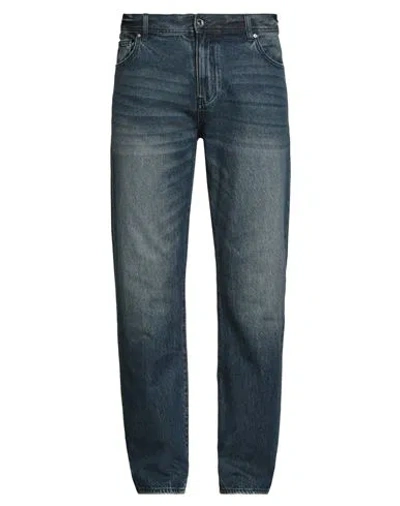 Armani Exchange Man Jeans Blue Size 33w-32l Organic Cotton