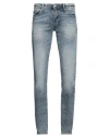Armani Exchange Man Jeans Blue Size 34 Cotton, Lyocell, Elastomultiester, Elastane In Blue