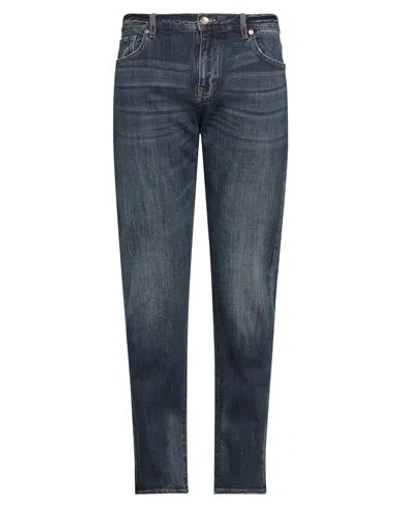 ARMANI EXCHANGE ARMANI EXCHANGE MAN JEANS BLUE SIZE 34 COTTON, ELASTANE