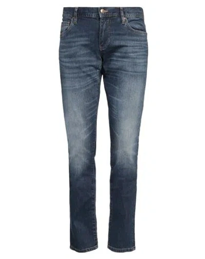 Armani Exchange Man Jeans Blue Size 29 Cotton, Elastane