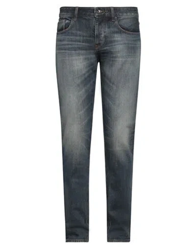 ARMANI EXCHANGE ARMANI EXCHANGE MAN JEANS BLUE SIZE 34 COTTON, ELASTANE