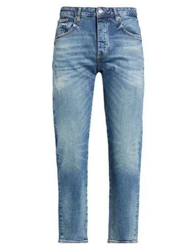 Armani Exchange Man Jeans Blue Size 34 Cotton, Elastane