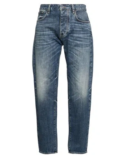 Armani Exchange Man Jeans Blue Size 34 Cotton, Elastane