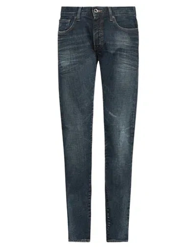 Armani Exchange Man Jeans Blue Size 34 Cotton, Elastane