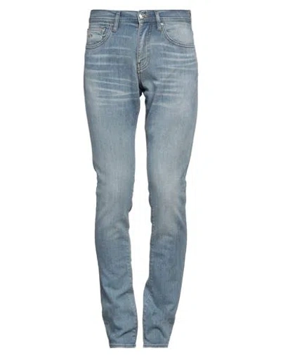 ARMANI EXCHANGE ARMANI EXCHANGE MAN JEANS BLUE SIZE 34 COTTON, POLYESTER, ELASTANE
