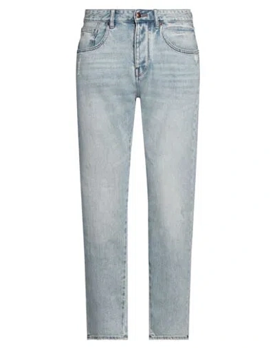 Armani Exchange Man Jeans Blue Size 34 Cotton, Polyester, Elastane